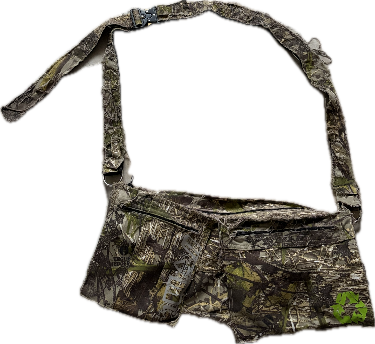 Boxy Bag with Flaps M - Realtree Camo