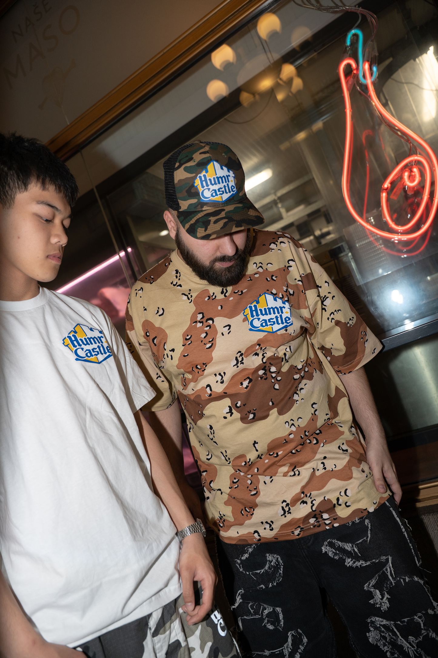Humr. Castle Trucker Hat Camo