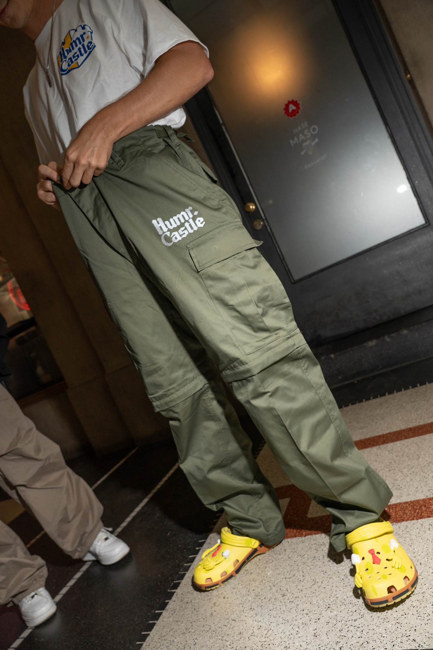 Catle Humr. Hybrid Cargo pants 2.5 Army Green
