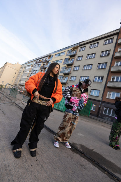 Reworked Double Cargo Pants 2.0 Desert/Black