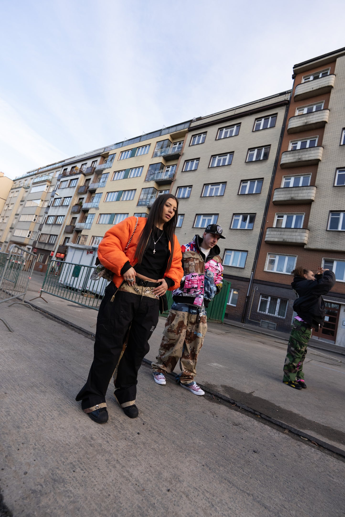 Reworked Double Cargo Pants 2.0 Desert/Black