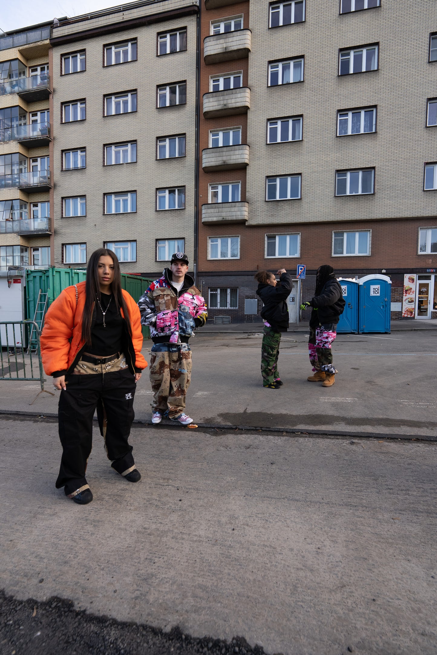 Reworked Double Cargo Pants 2.0 Desert/Black