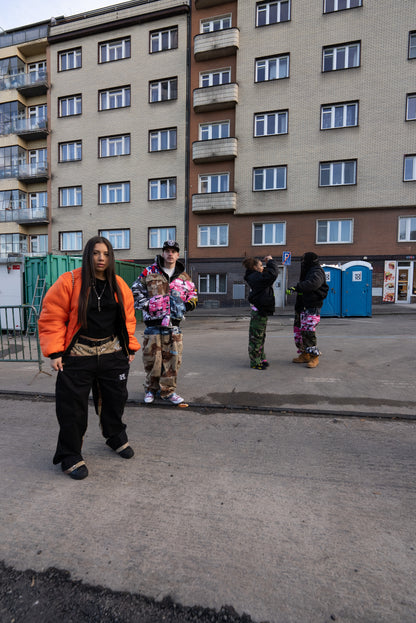 Reworked Double Cargo Pants 2.0 Desert/Black