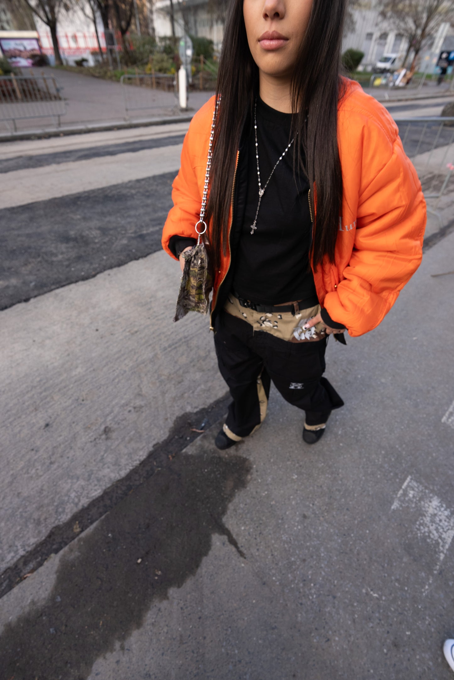 Boxy Bag with Flaps M - Realtree Camo