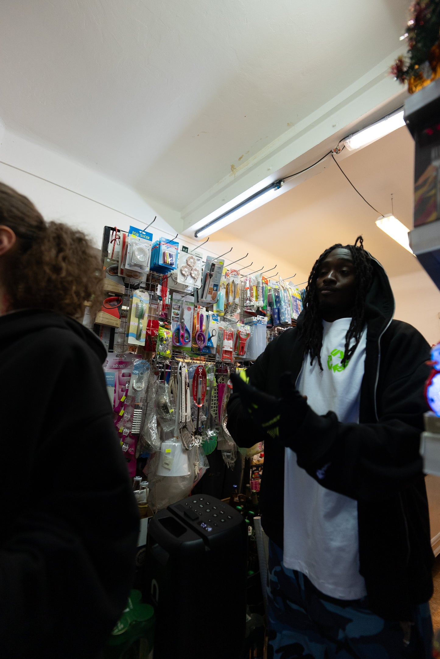 Reworked Double Cargo Pants 2.0 Woodland/Blue