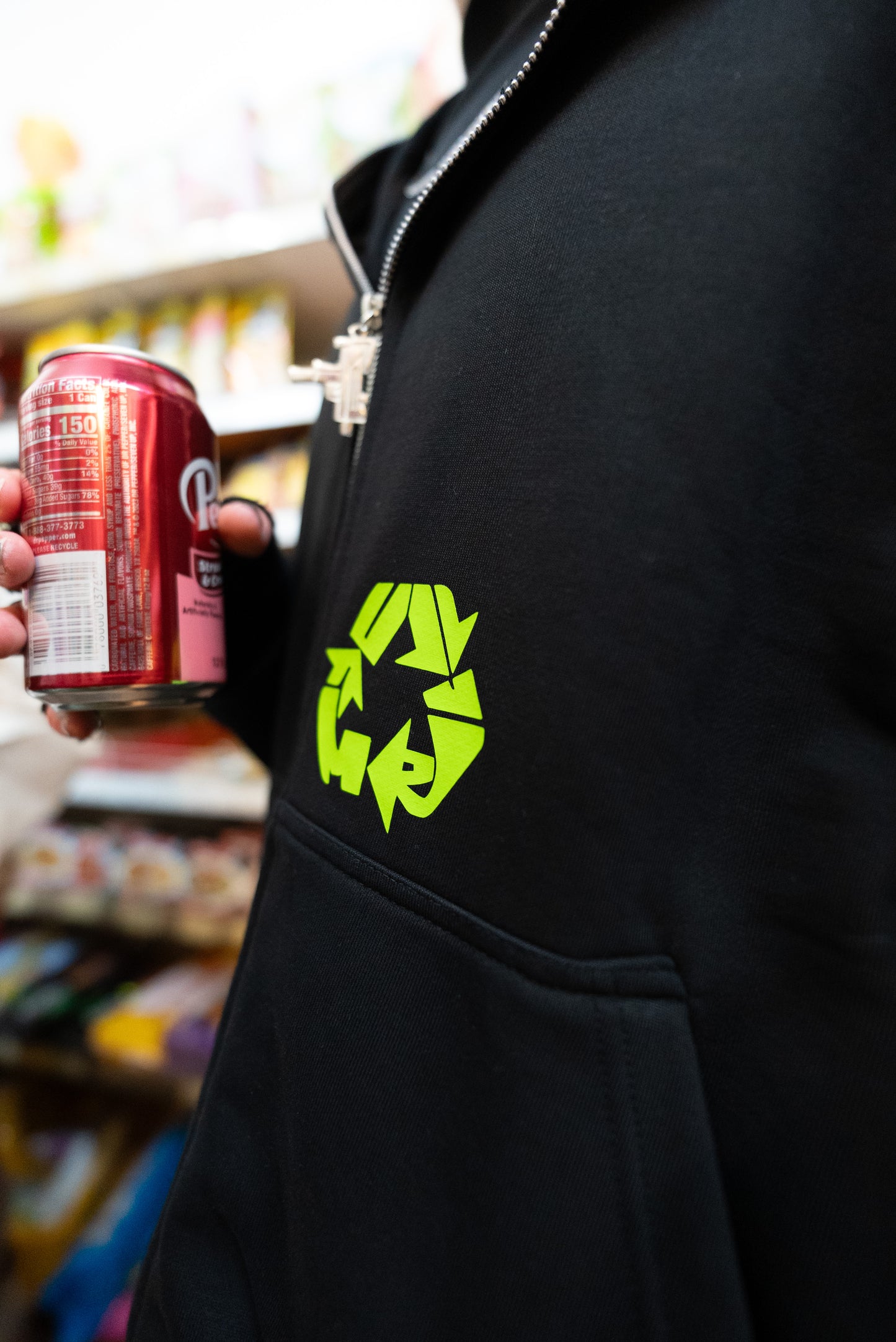 Green World Fullzip Hoodie