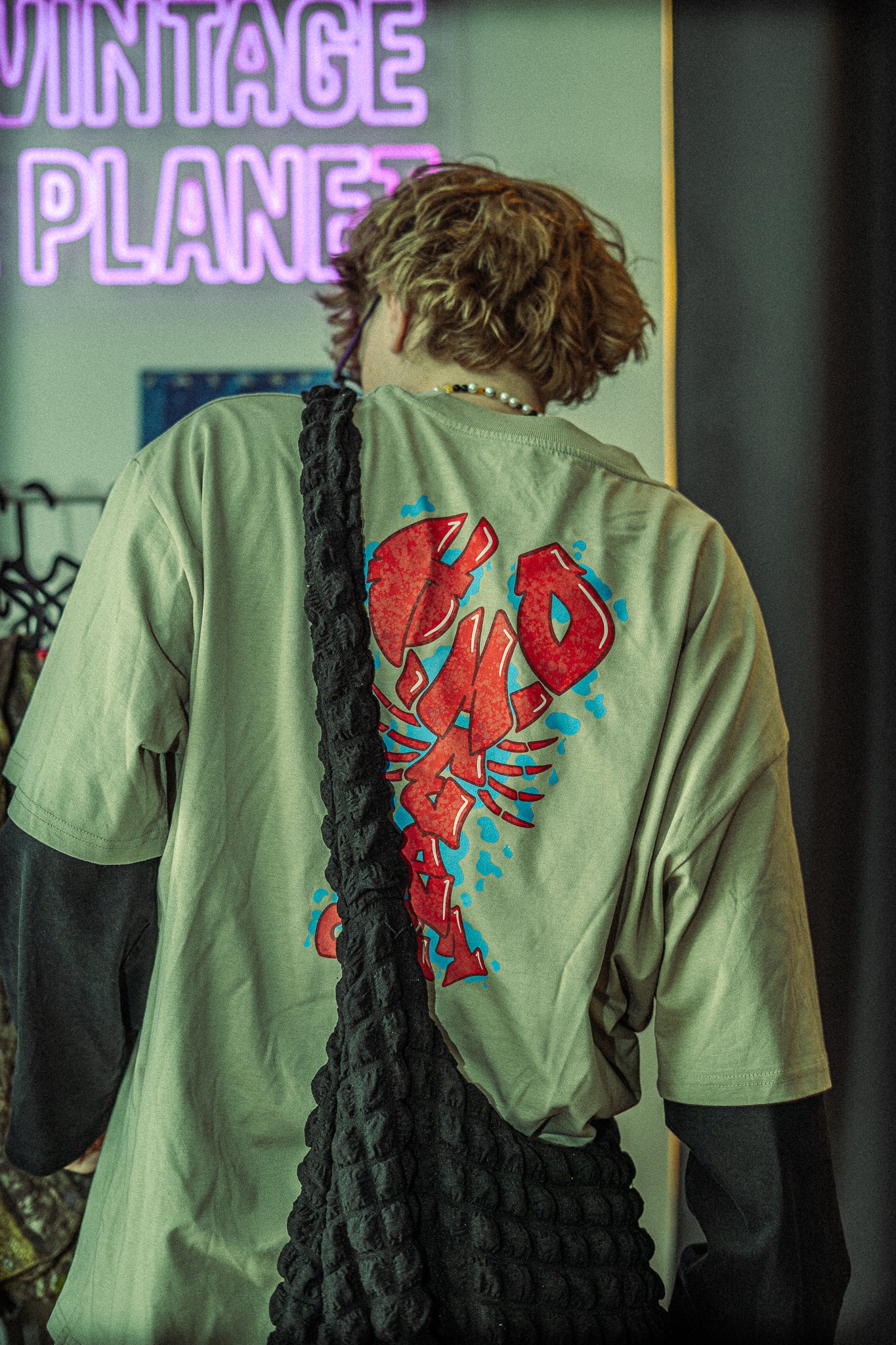 Lobster821 Tee Stoned Gray