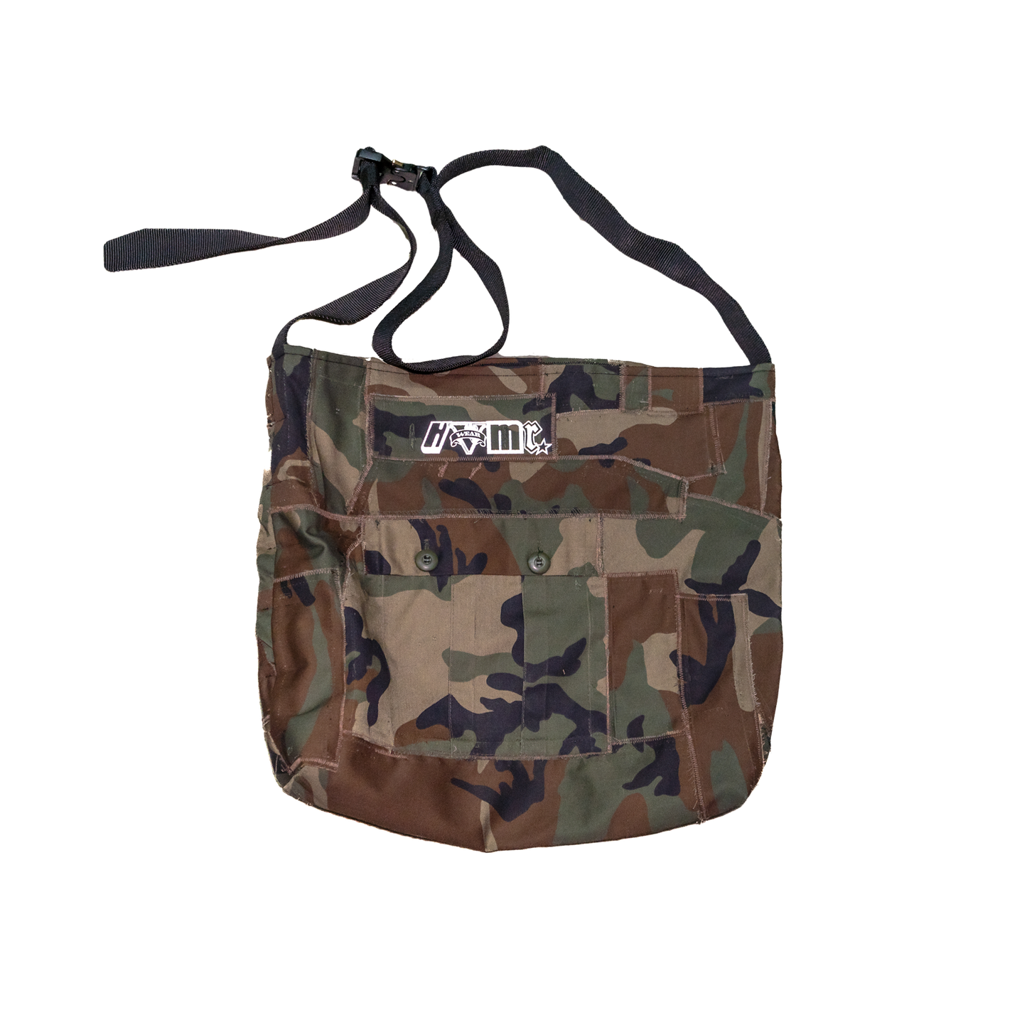 "WIndow Shopper" Bag Woodland Camo