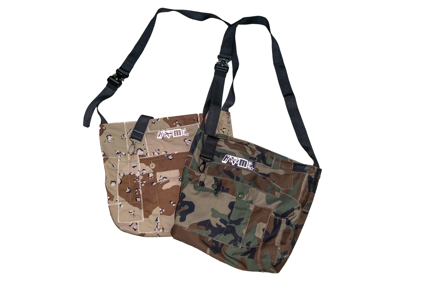 "WIndow Shopper" Bag Woodland Camo