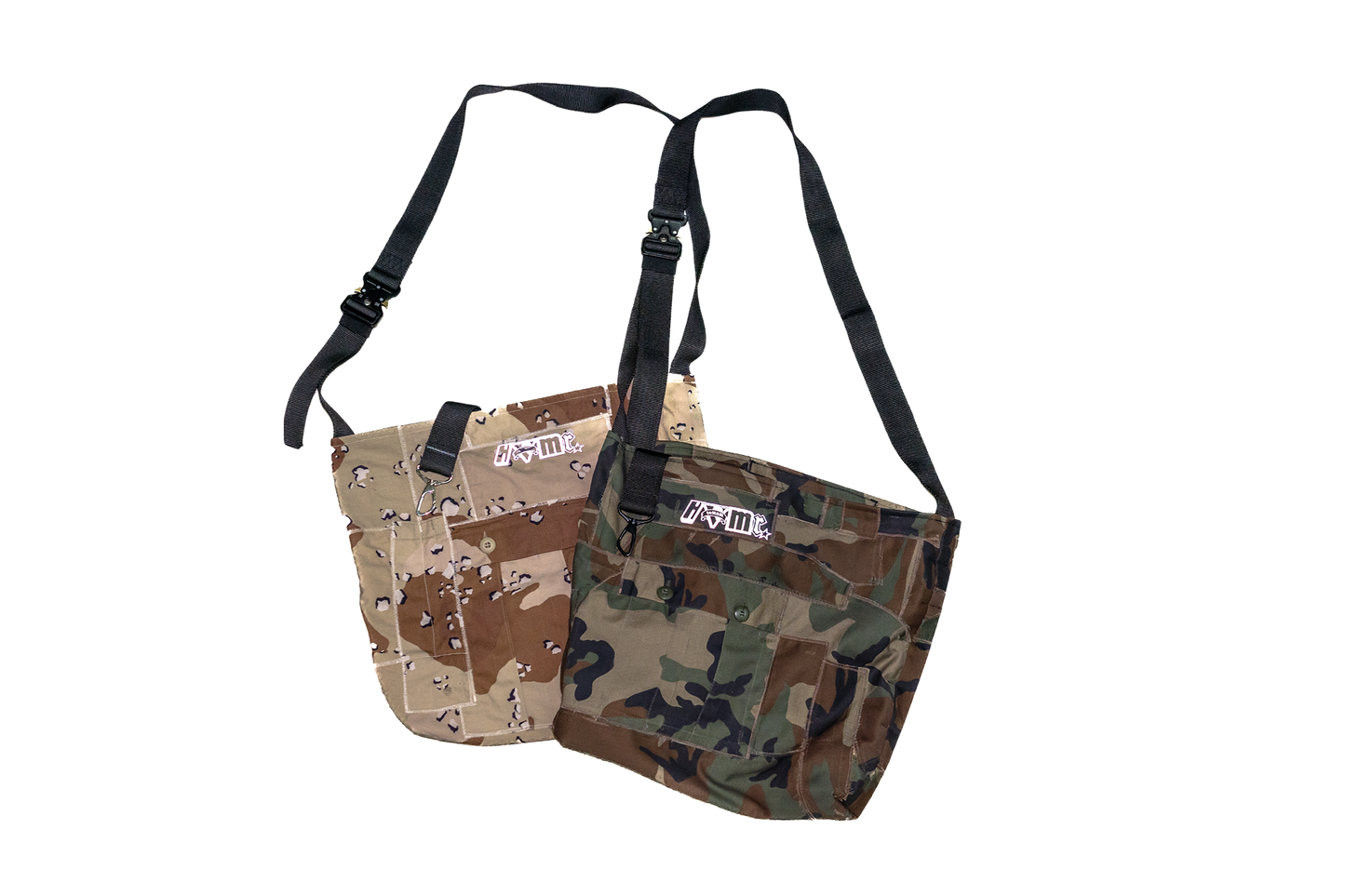 "WIndow Shopper" Bag Woodland Camo