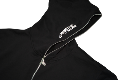 Grand Theft Humr Fullzip Hoodie Black