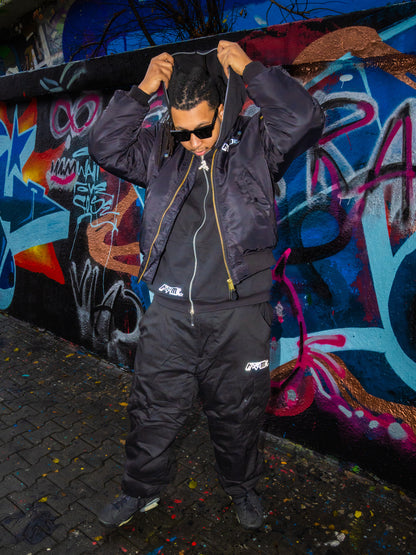 "Bellow Zero" Cargo Pants Black