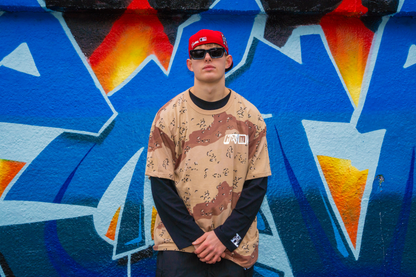 Grand Theft Humr Tee Desert Camo