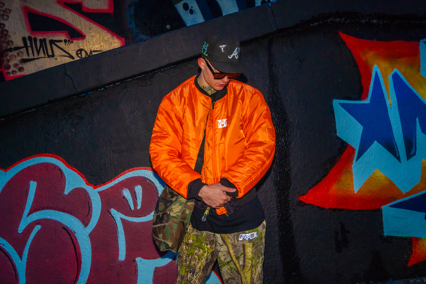 "Fly High" Jacket GTH Black/Orange