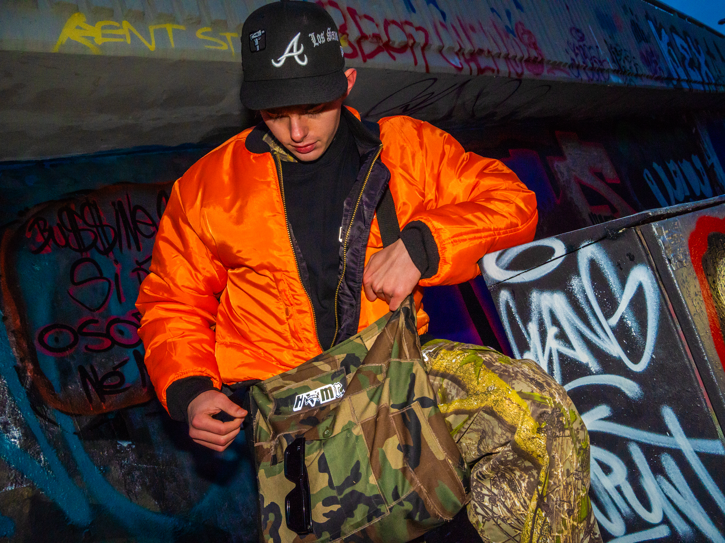 "Fly High" Jacket GTH Black/Orange