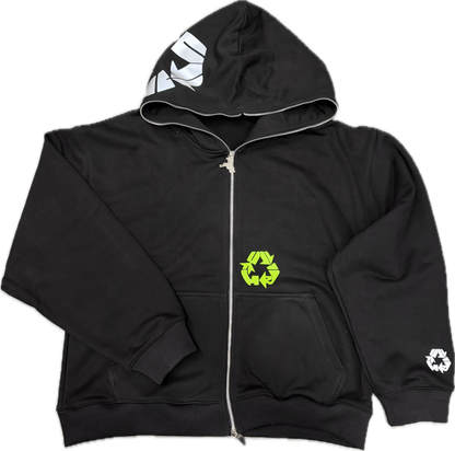 Green World Fullzip Hoodie