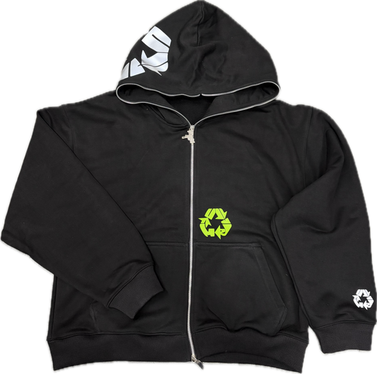 Green World Fullzip Hoodie