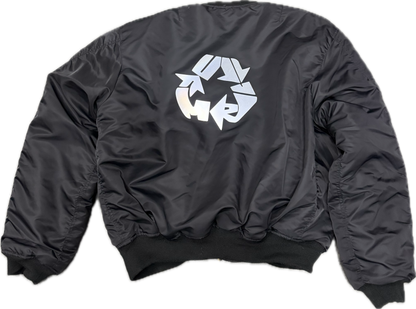 "Fly High" Jacket Green World - Black/Orange