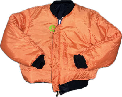 "Fly High" Jacket Green World - Black/Orange