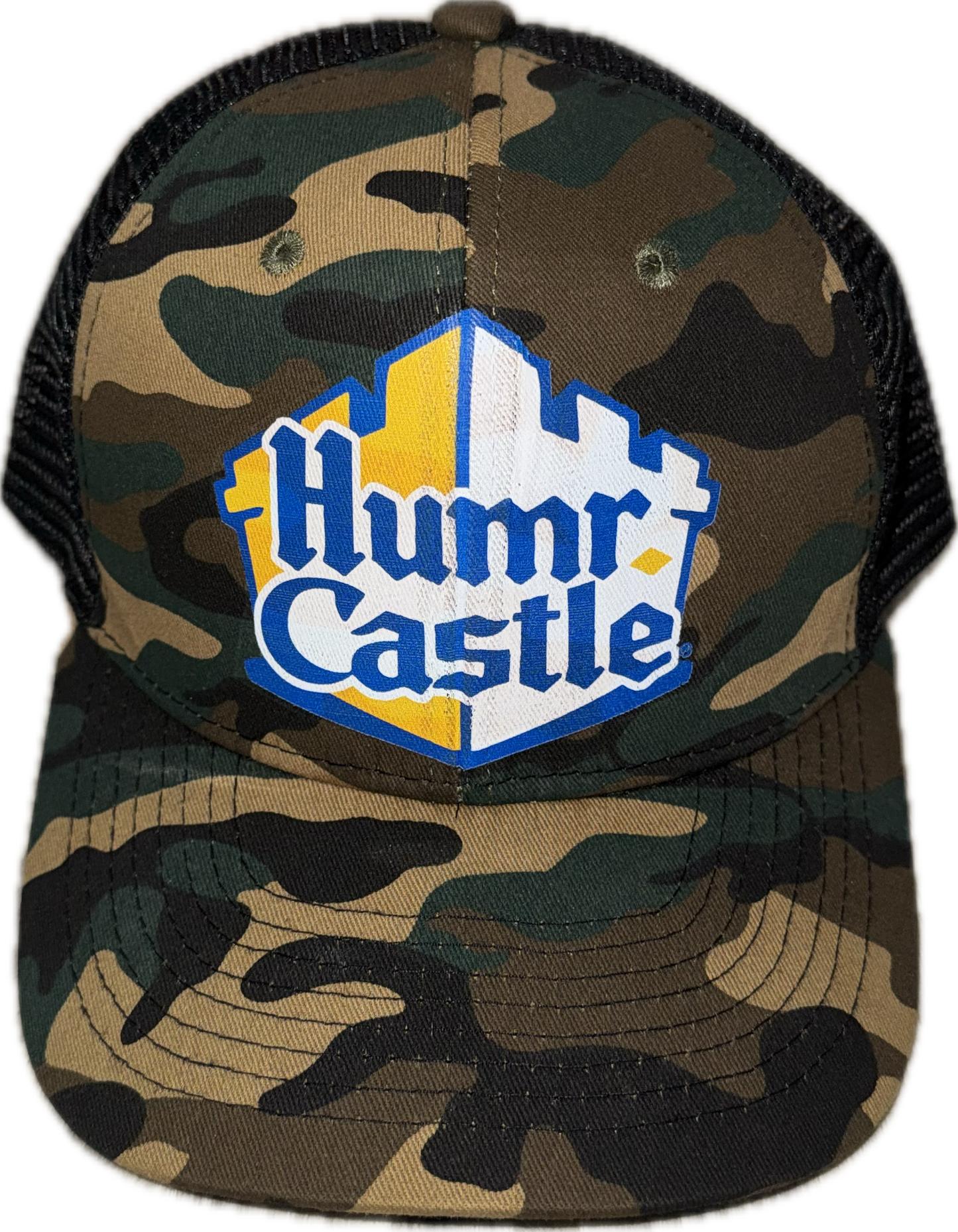 Humr. Castle Trucker Hat Camo