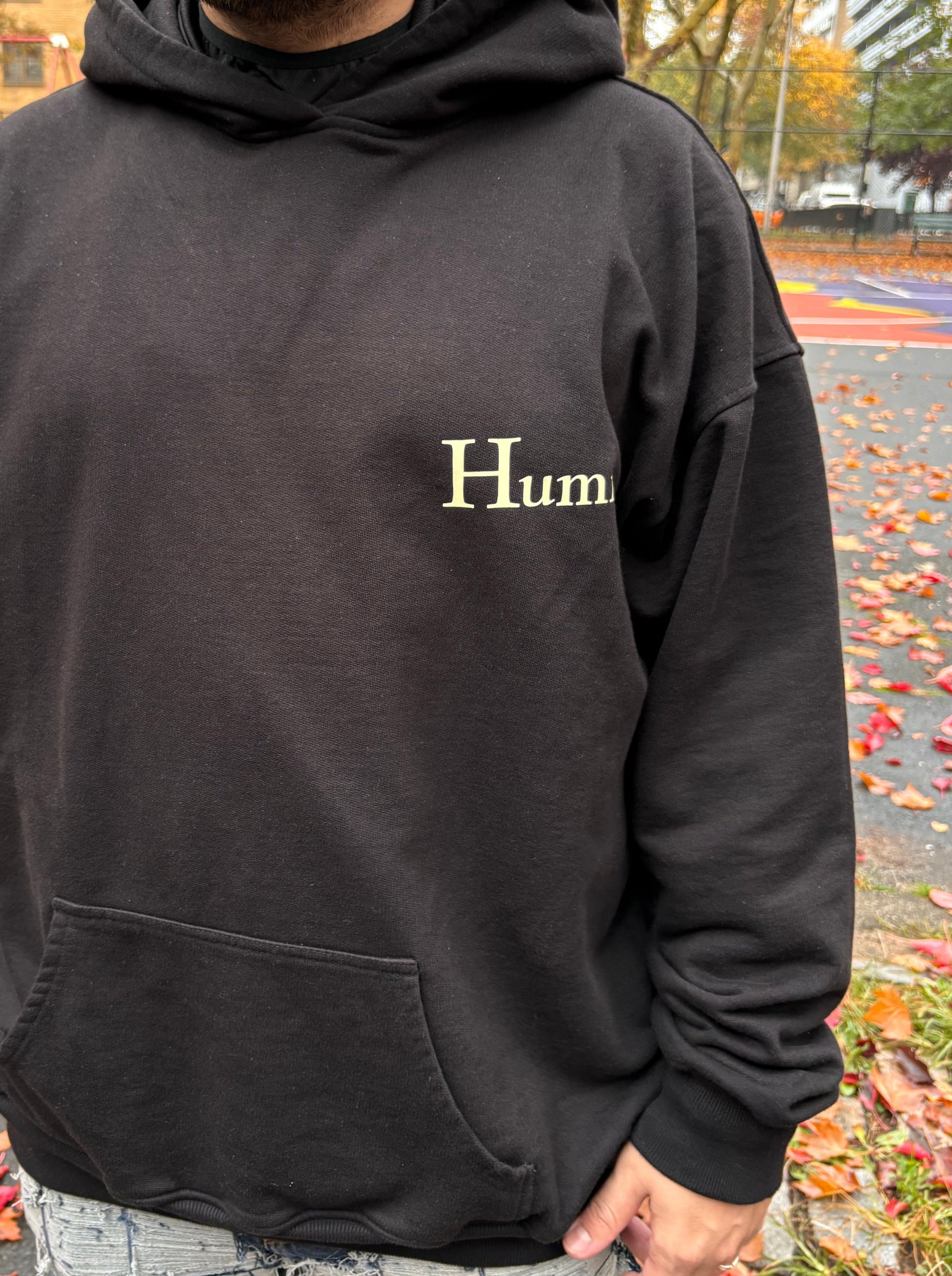 Sweater hoodie hitam online