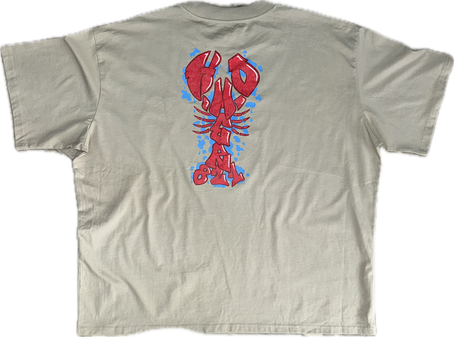Lobster821 Tee Stoned Gray