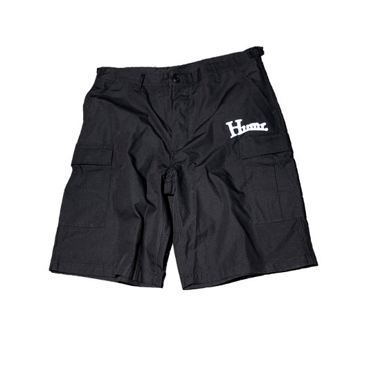 Cargo Shorts 2.5 Black Ripstop