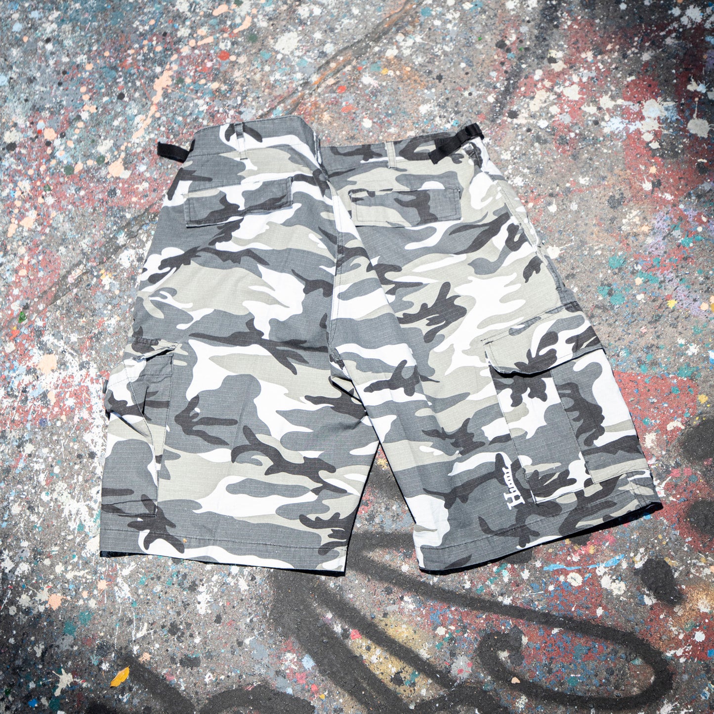 Cargo Shorts 2.5 Winter Camo Ripstop