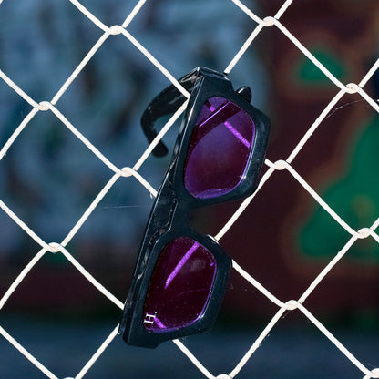 "District 821" Sunglasses Purple