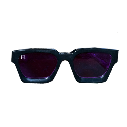 "District 821" Sunglasses Purple