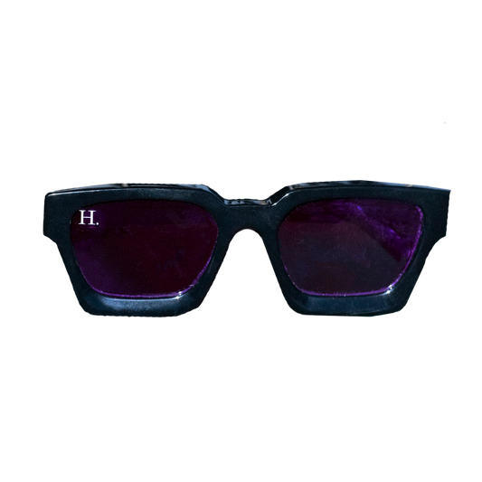 "District 821" Sunglasses Purple