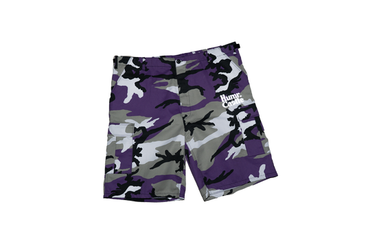Castle Humr. Cargo Shorts 3.0 Purple Camo
